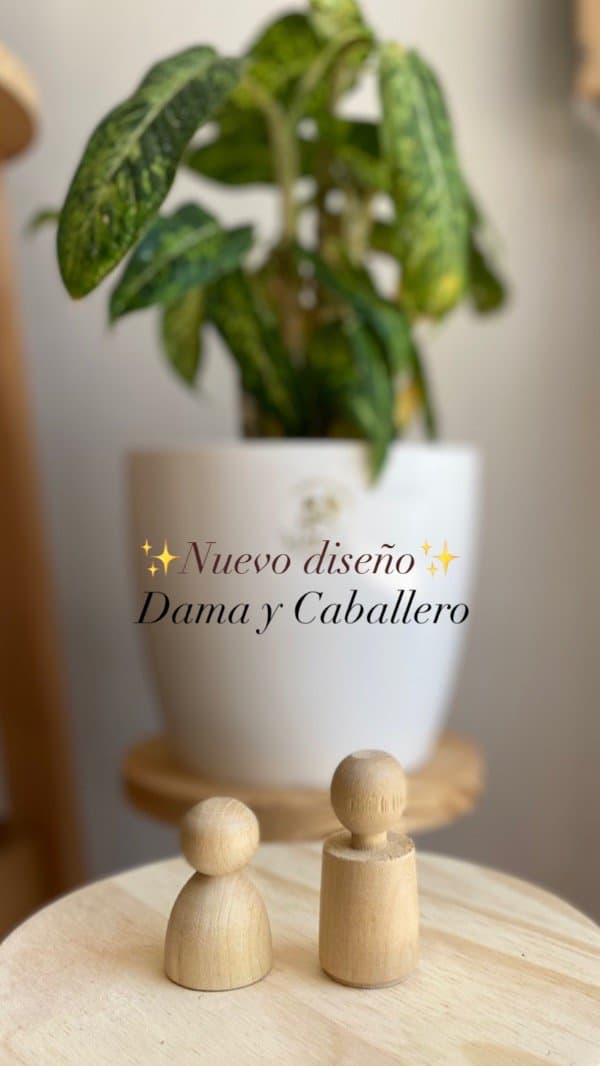 FIGURA DAMA Y CABALLERO